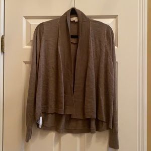 Loft Light brown cardigan